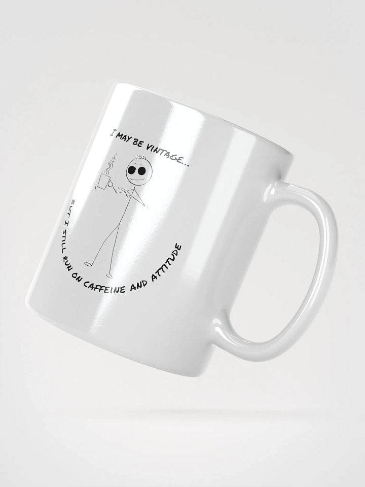 Vintage Fuel: Caffeine & Attitude Mug product image (6)