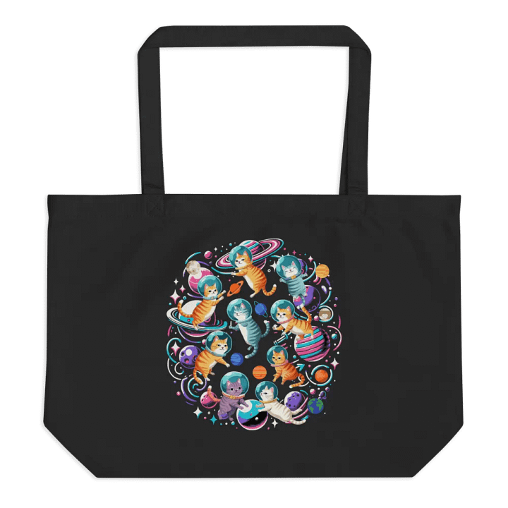 Cats In Space Cosmic Eco Tote product image (1)