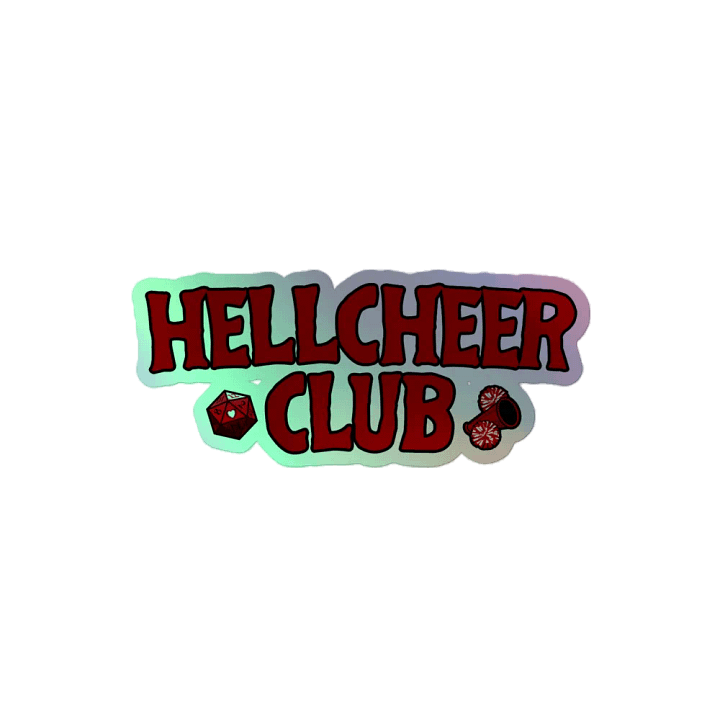 Hellcheer Club - Holo Sticker product image (2)