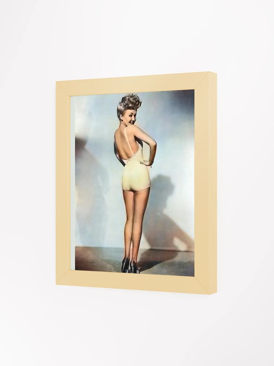 Betty Grable colorized Framed Art product image (32)