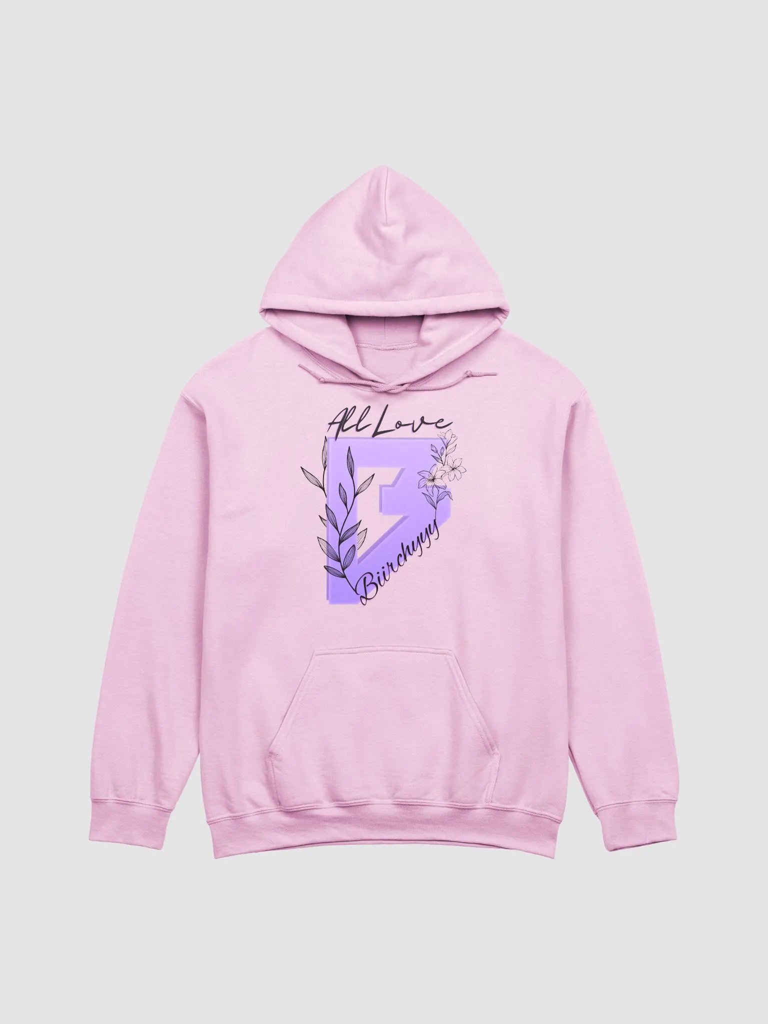 The OG Biirchyyy Hoodie - Pink/Lavender product image (3)
