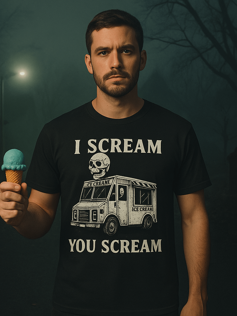 Skull Scoop Ice Cream Truck Tee product image (5)