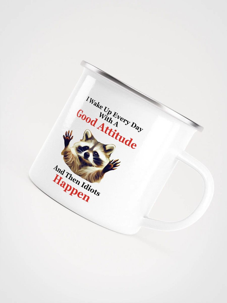 Good Attitude Enamel Mug product image (5)