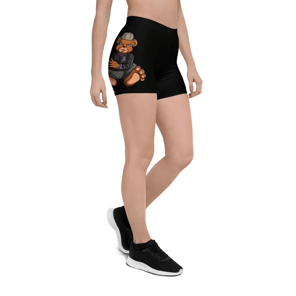 Sitting Bear Black Shorts product image (6)