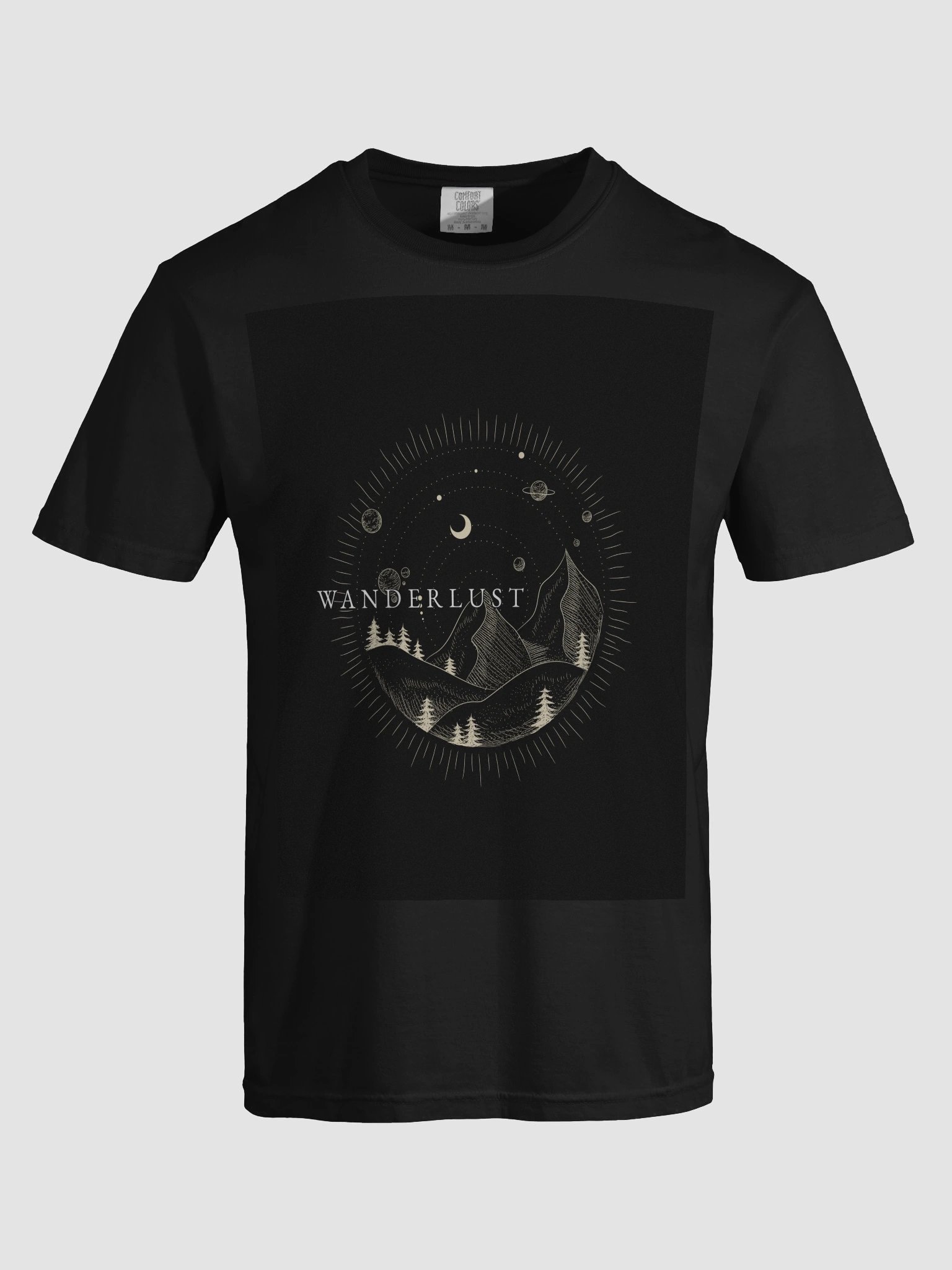 Wanderlust Cosmic Landscape T-Shirt product image (5)