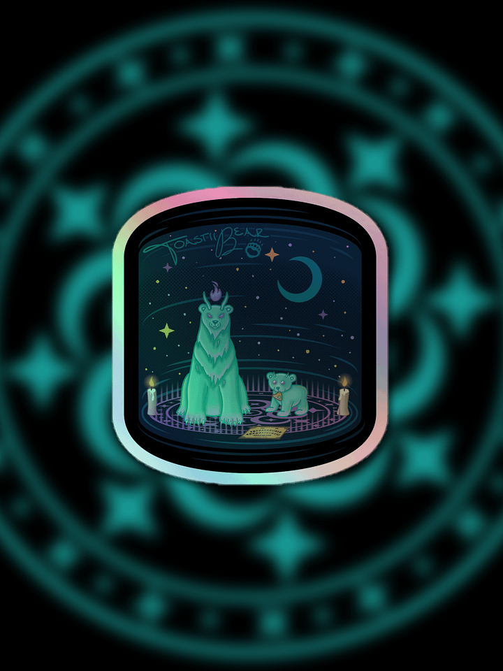 PolarGheist - Holo Sticker product image (1)