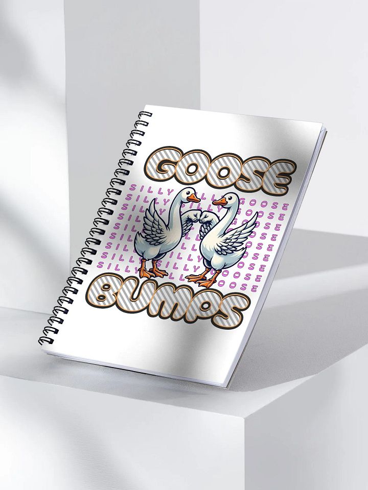 Silly Goose Bumps Spiral Notebook product image (2)
