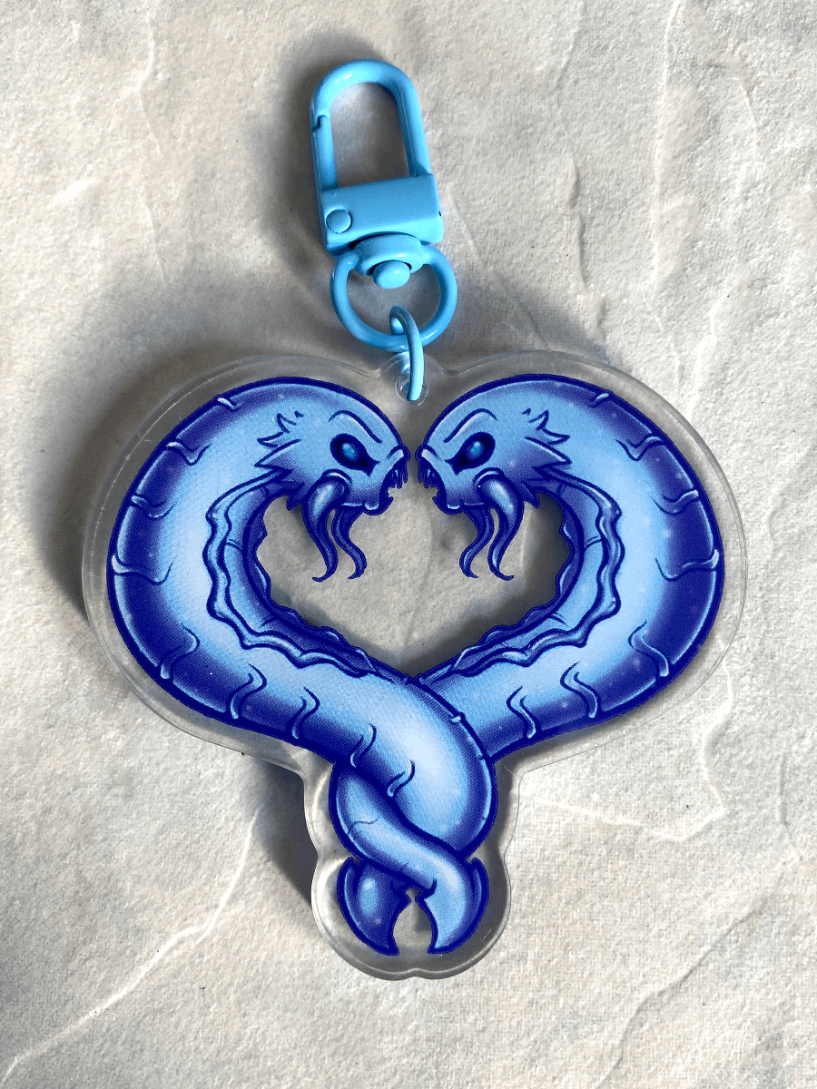Astral Tadpoles Acrylic Keychain product image (1)