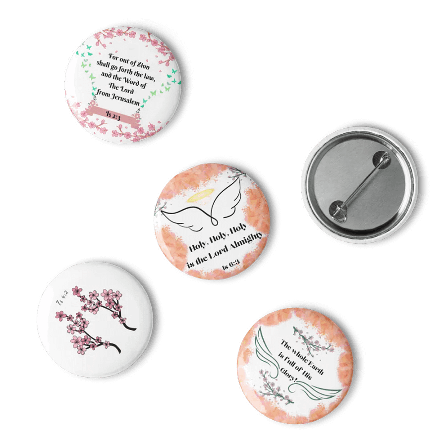 Isaiah Verses Pins product image (7)