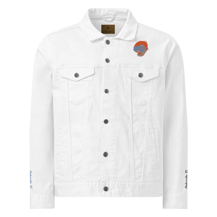 VastLaber Denim Jacket (White) product image (1)
