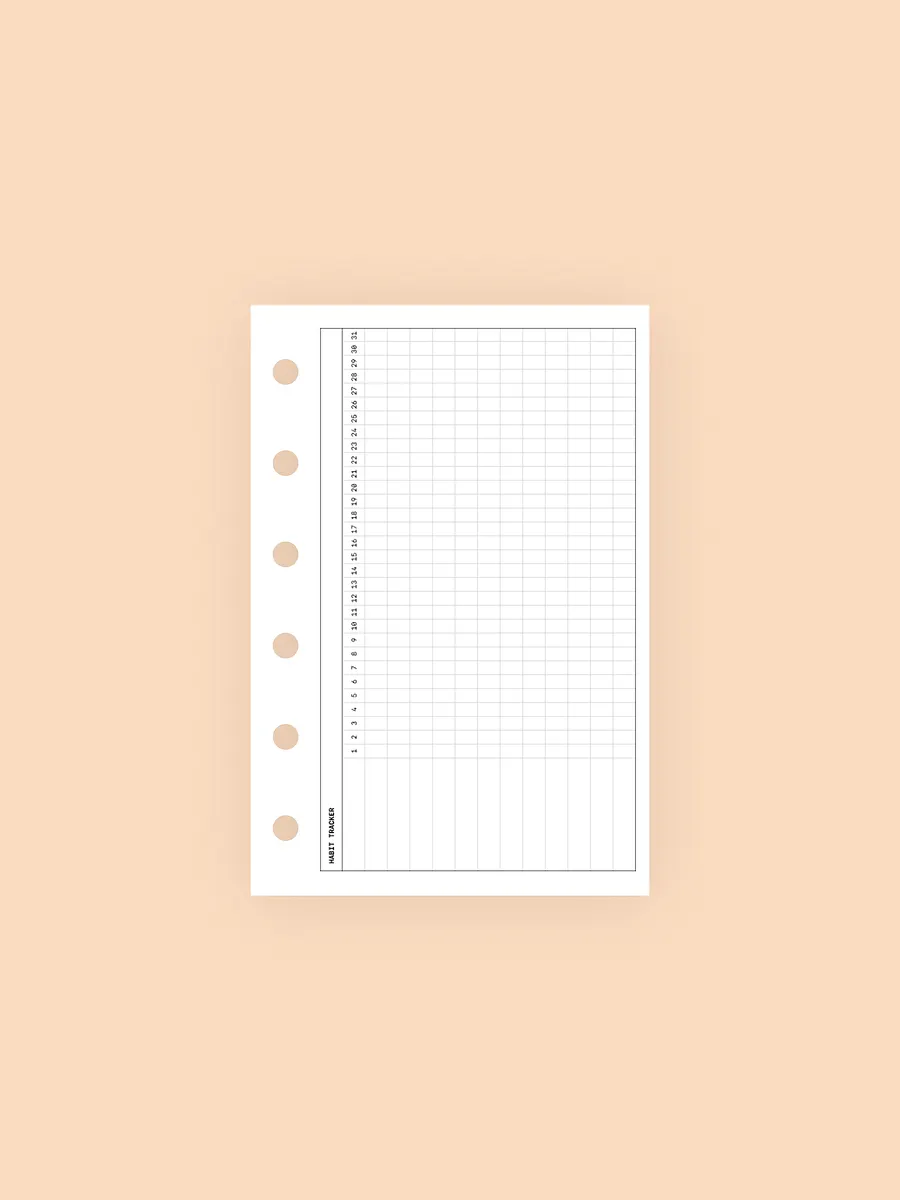 Habit Tracker Inserts FREEBIE product image (3)