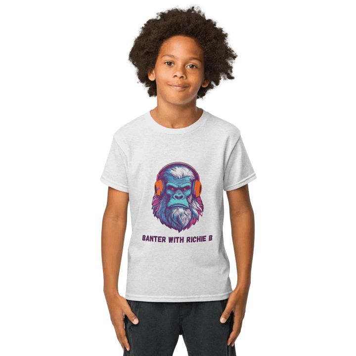 Youth Tee Banter with Richie B Logo product image (4)