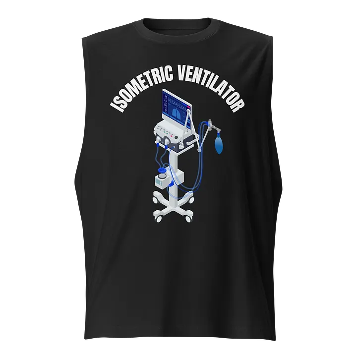 Vitality Ventilator Screen Print Muscle Tank product image (1)
