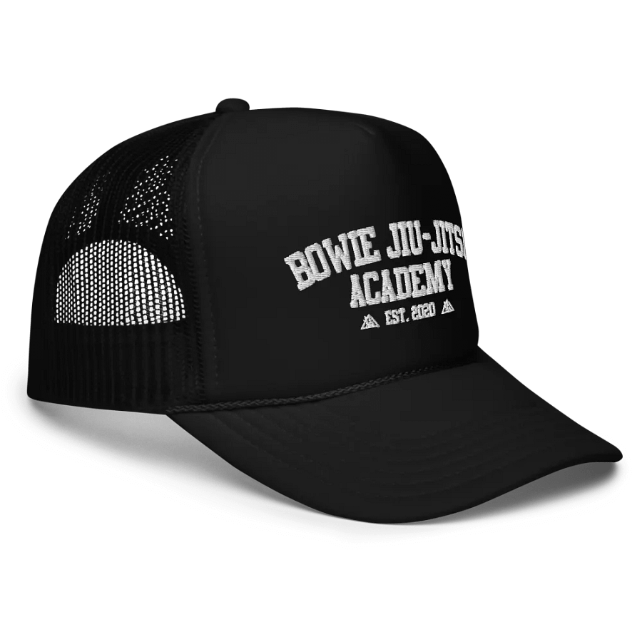 Athletic Design Embroidered Foam Trucker Hat product image (3)