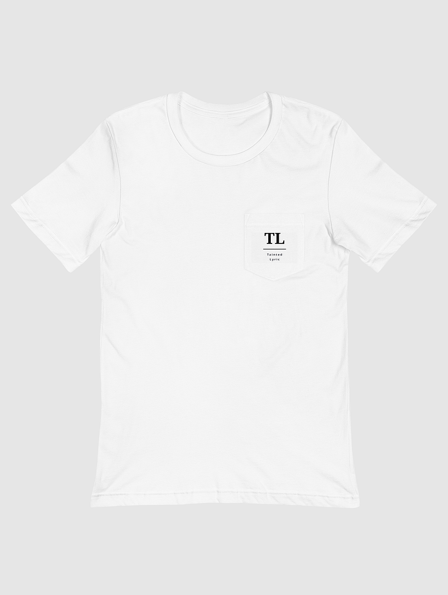 White Unisex Pocket Tee product image (1)