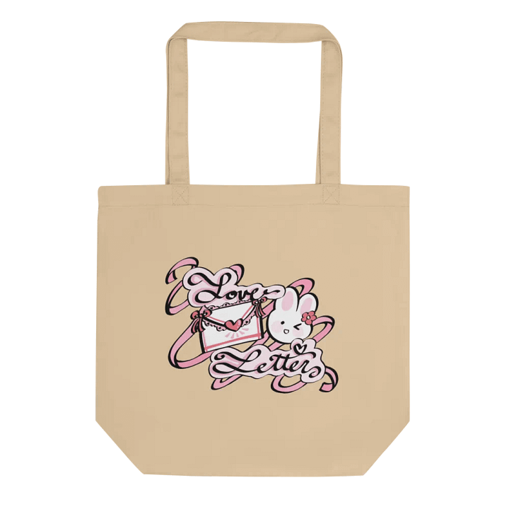 love letter tote bag . ݁₊ ⊹ . ݁˖ . ݁ product image (1)