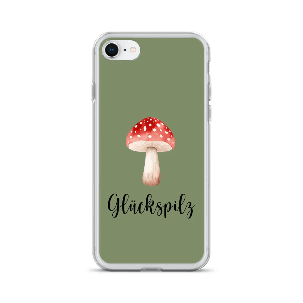 Glückspilz Lucky Mushroom iPhone Clear Case product image (4)