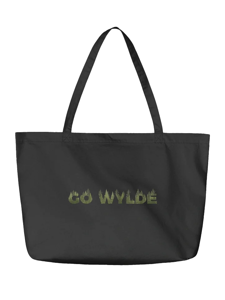 Classic Seal | Large Organic Cotton Twill Tote Bag product image (2)