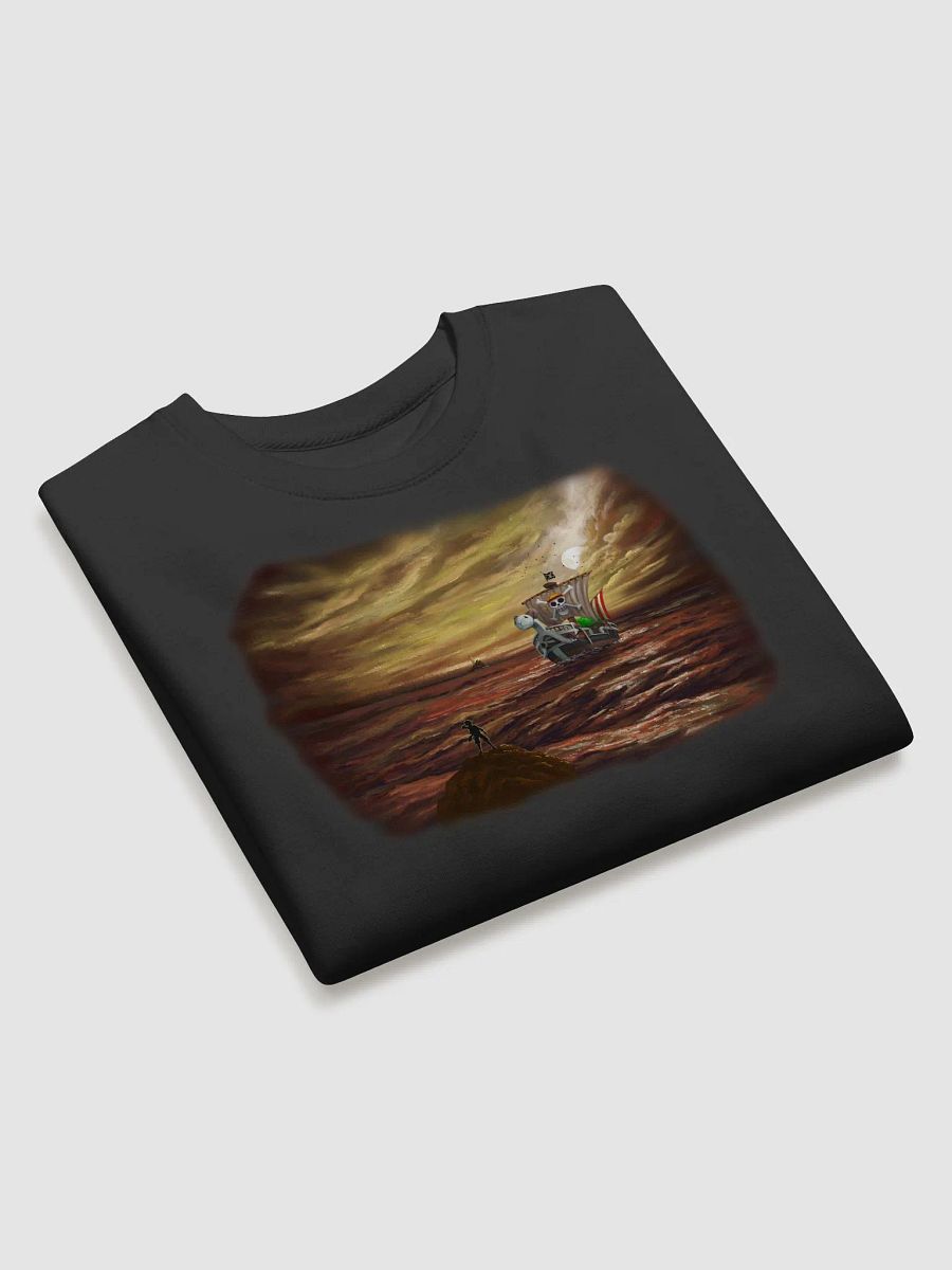 One Piece Under Red Skies Cotton Heritage Premium Sweatshirt product image (4)