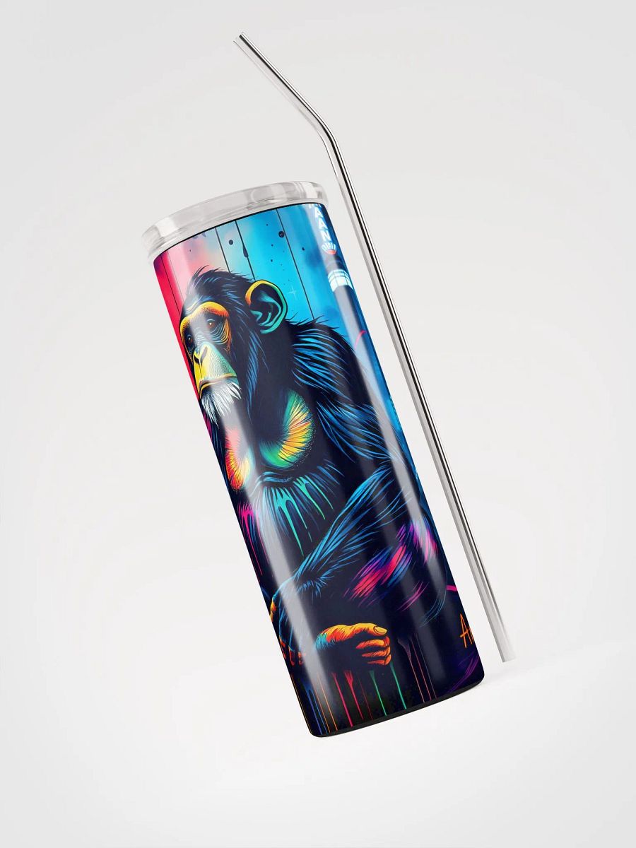 Zen Chimpanzee Stainless Steel Tumbler product image (3)