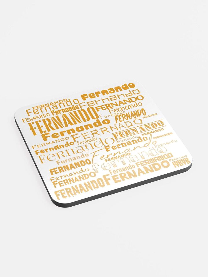 IYKYK Ferrnado (White) Coaster product image (2)
