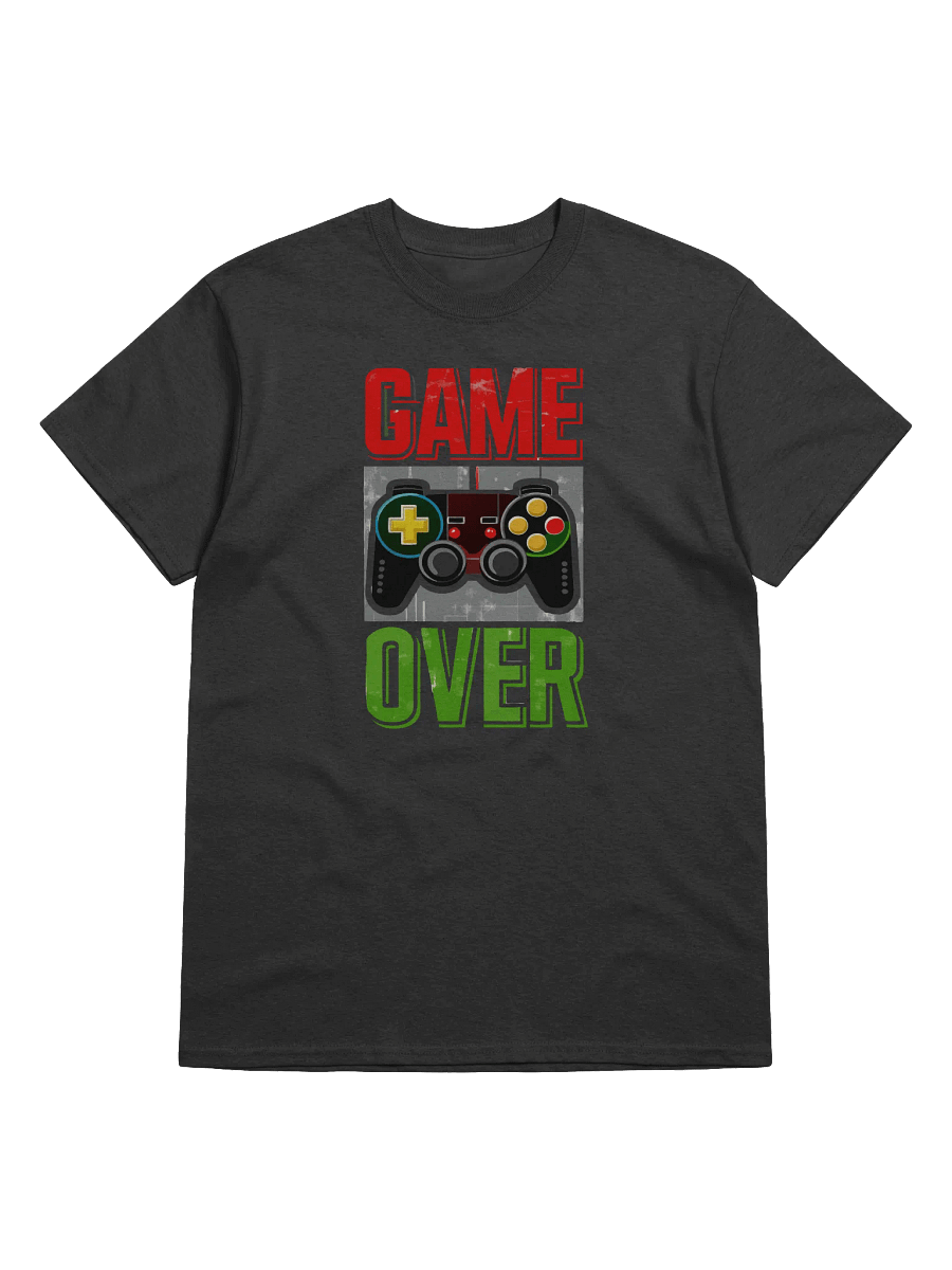 Game Over Heavyweight Printed T-Shirt product image (1)