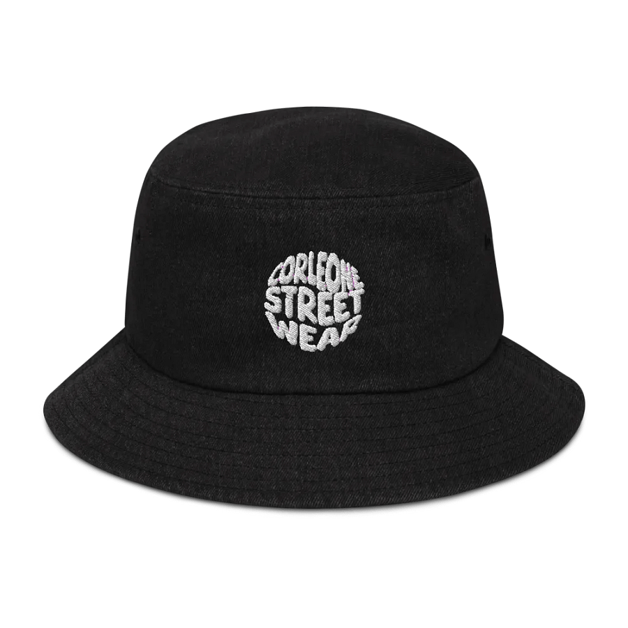 Geometric Fusion Denim Bucket Hat product image (1)