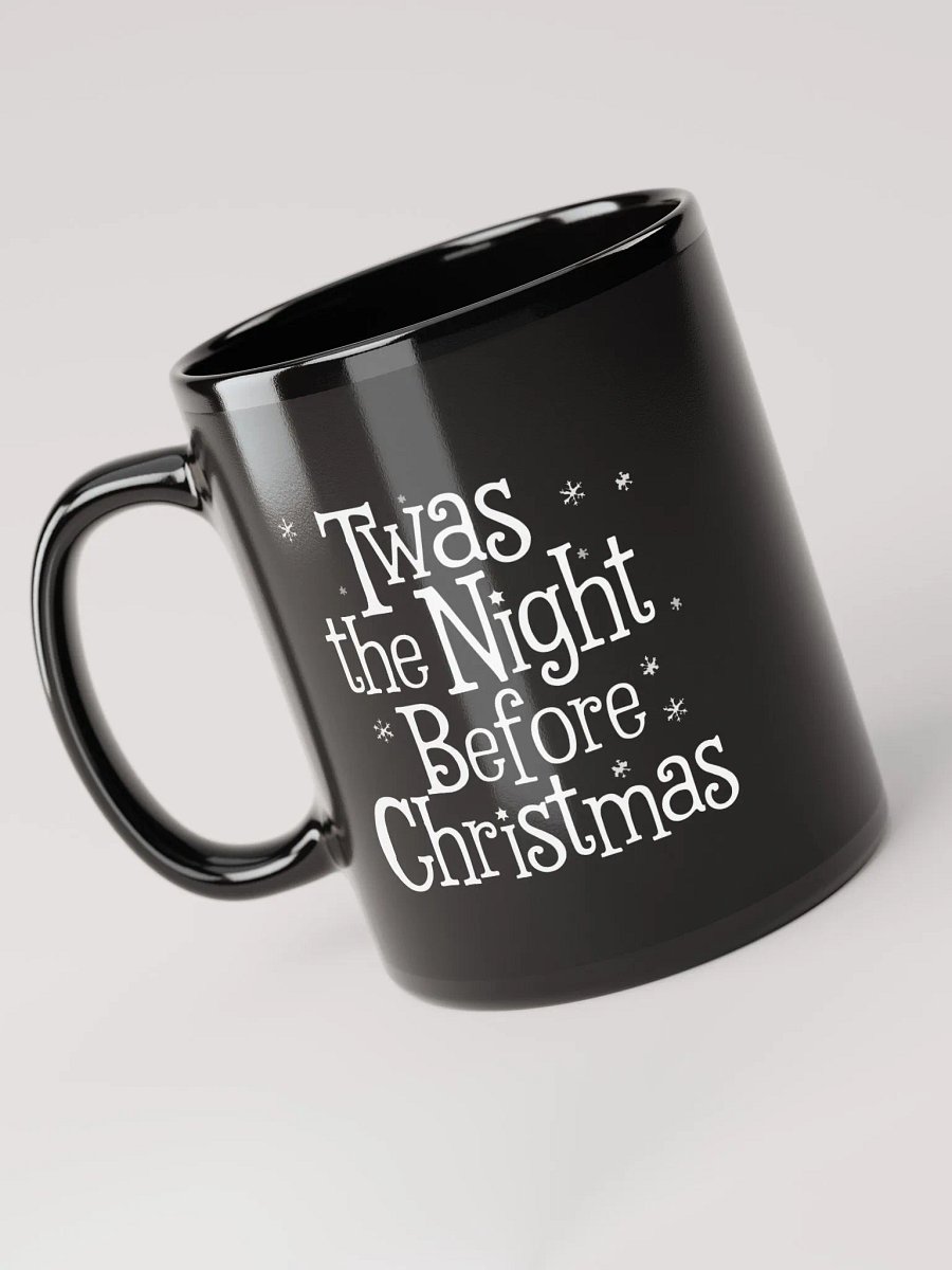 Christmas Eve Mug | Black Glossy Mug product image (3)