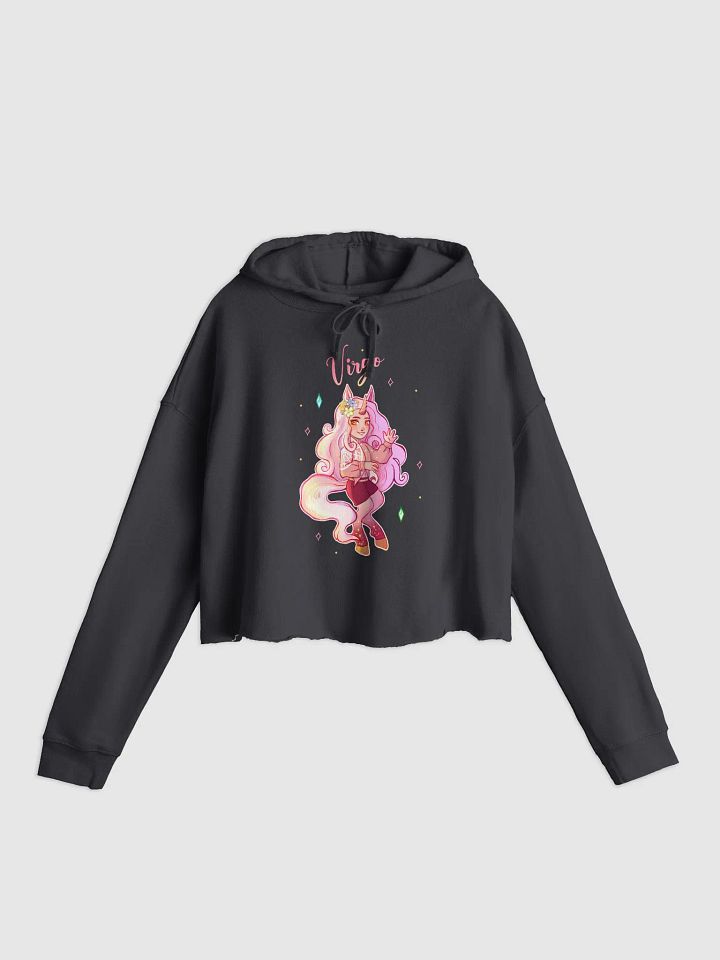 Virgo Crop Hoodie (Zodiac Series) product image (7)