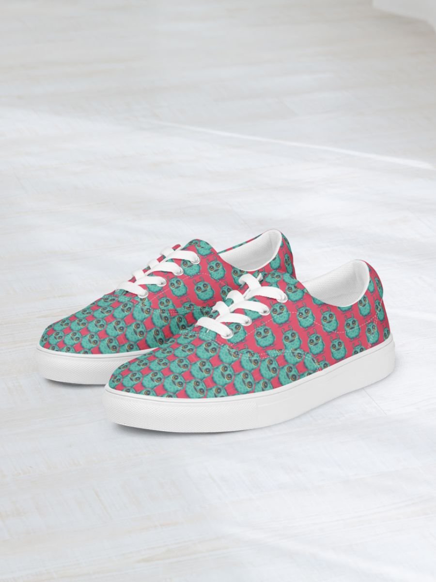 My Little Monster Lace-Up Canvas Shoes product image (7)