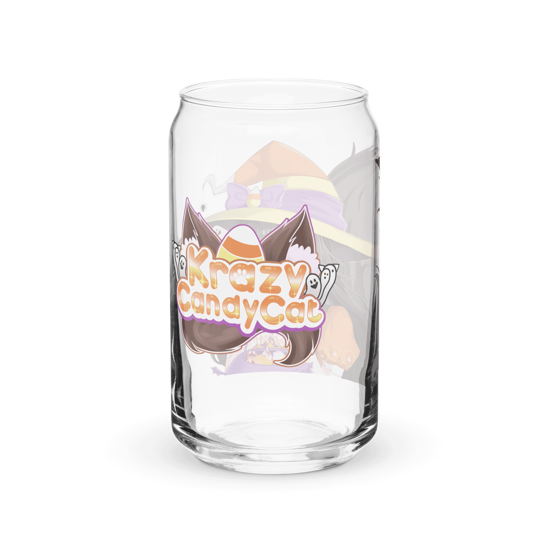 KrazyCandyCat "Spooky Sweet" Glass Cup product image (4)