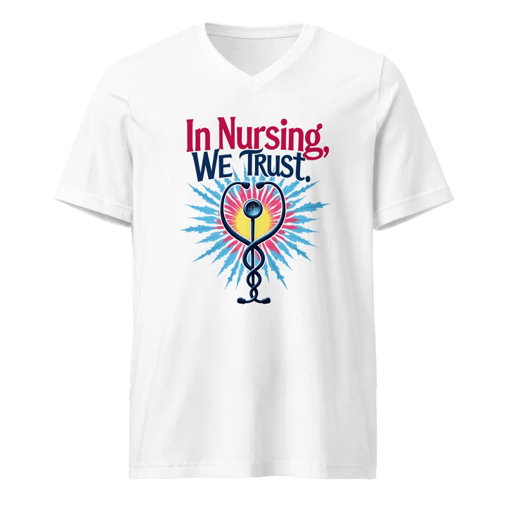Trust in Nursing V-Neck Tee product image (1)