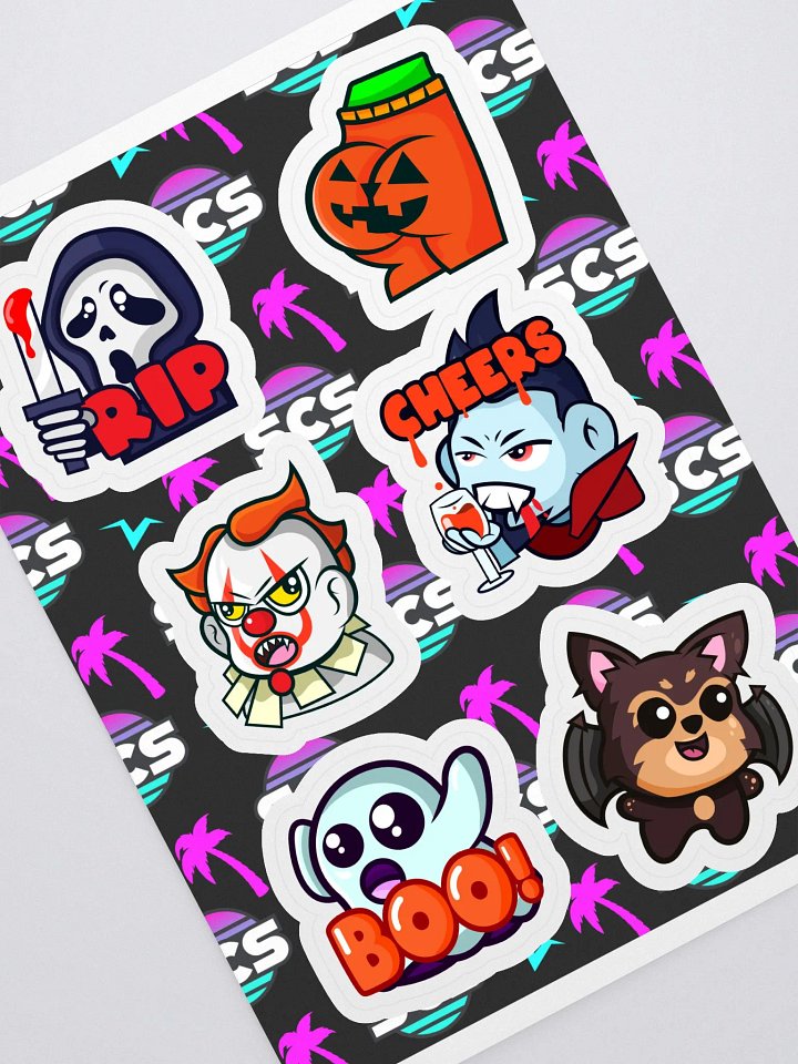 HALLOWEEN STICKER SHEET product image (1)