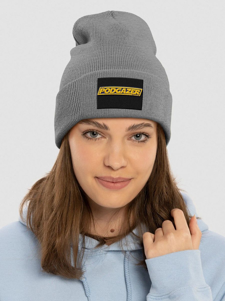 PodGazer Beanie (Gray) product image (3)