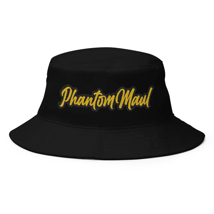 'PhantomMaul' Bucket Hat Yellow Lettering product image (1)