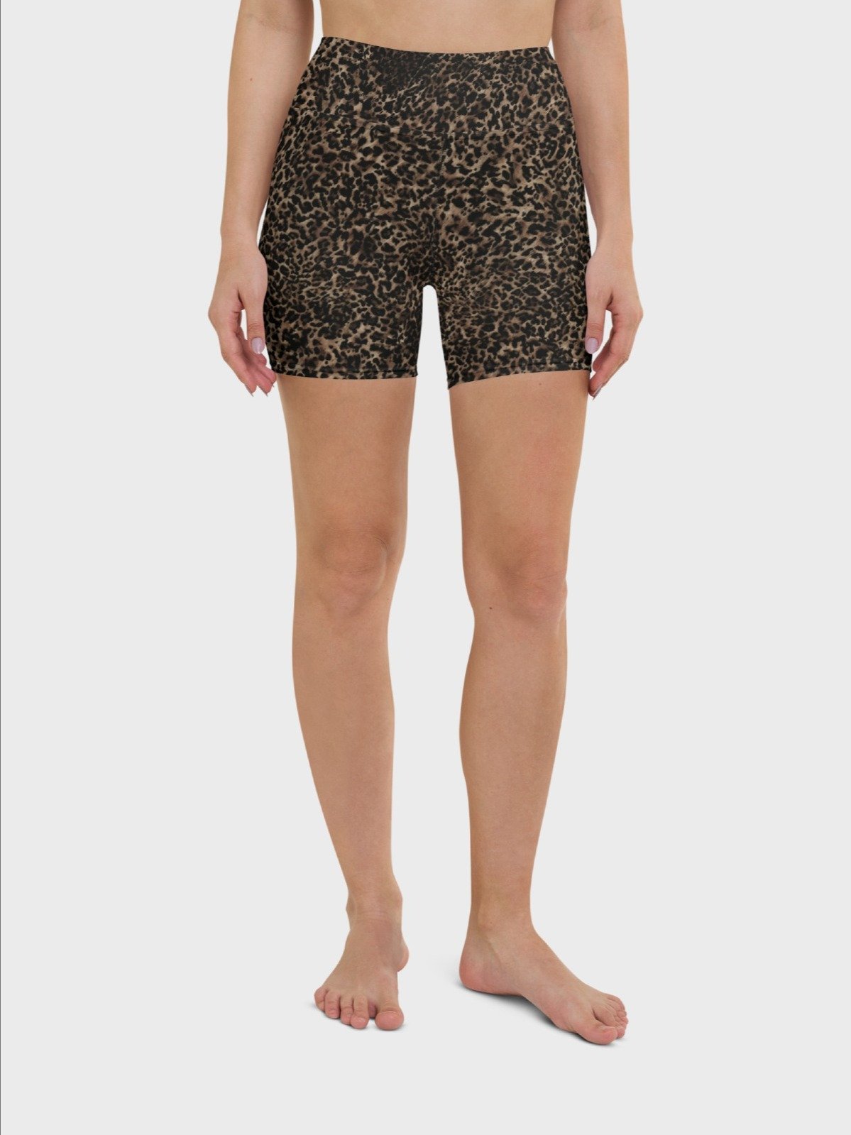 Printed Short "Chic Dark Brown Leopard" product image (3)