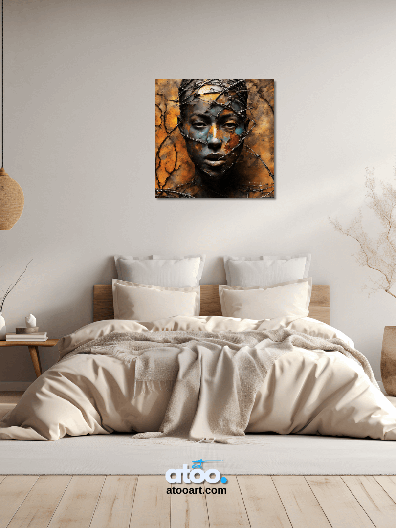 Be Free to Yourself | Last Prisoner Look | Canvas Painting product image (5)