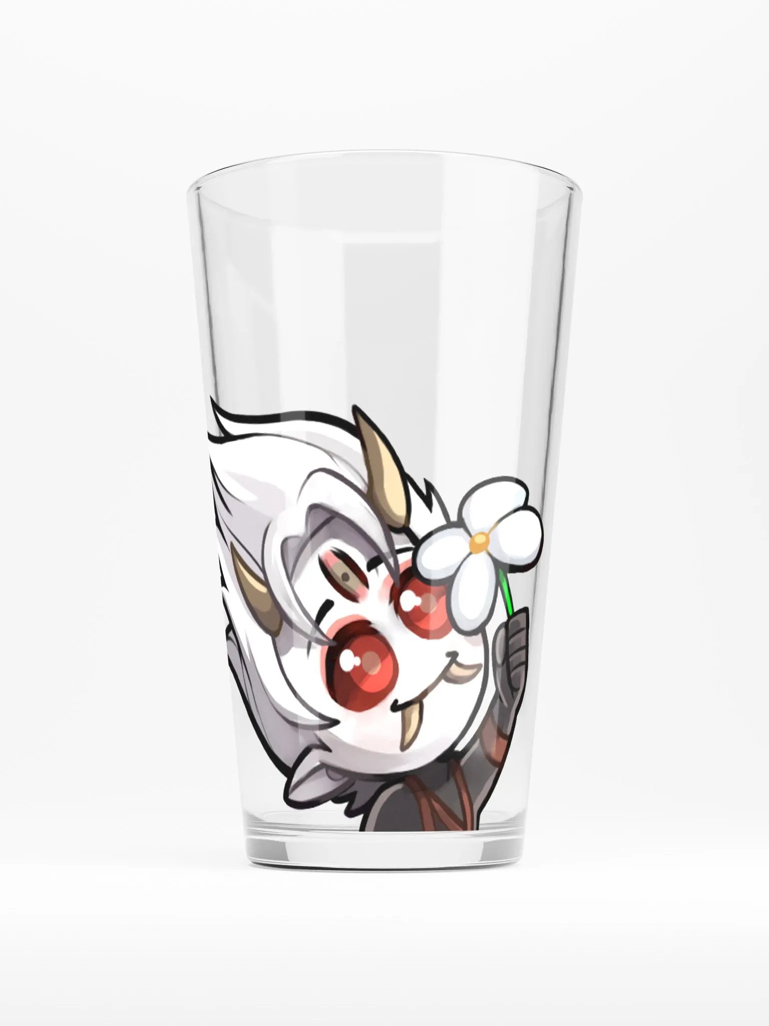 Shaker Pint Glass Flower product image (1)