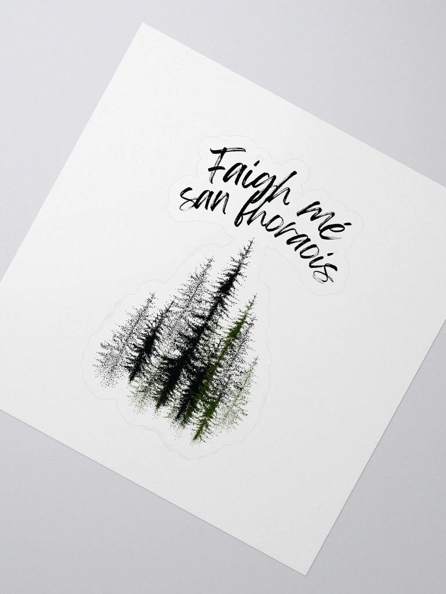 Faigh Mé San Fhorais Sticker product image (2)