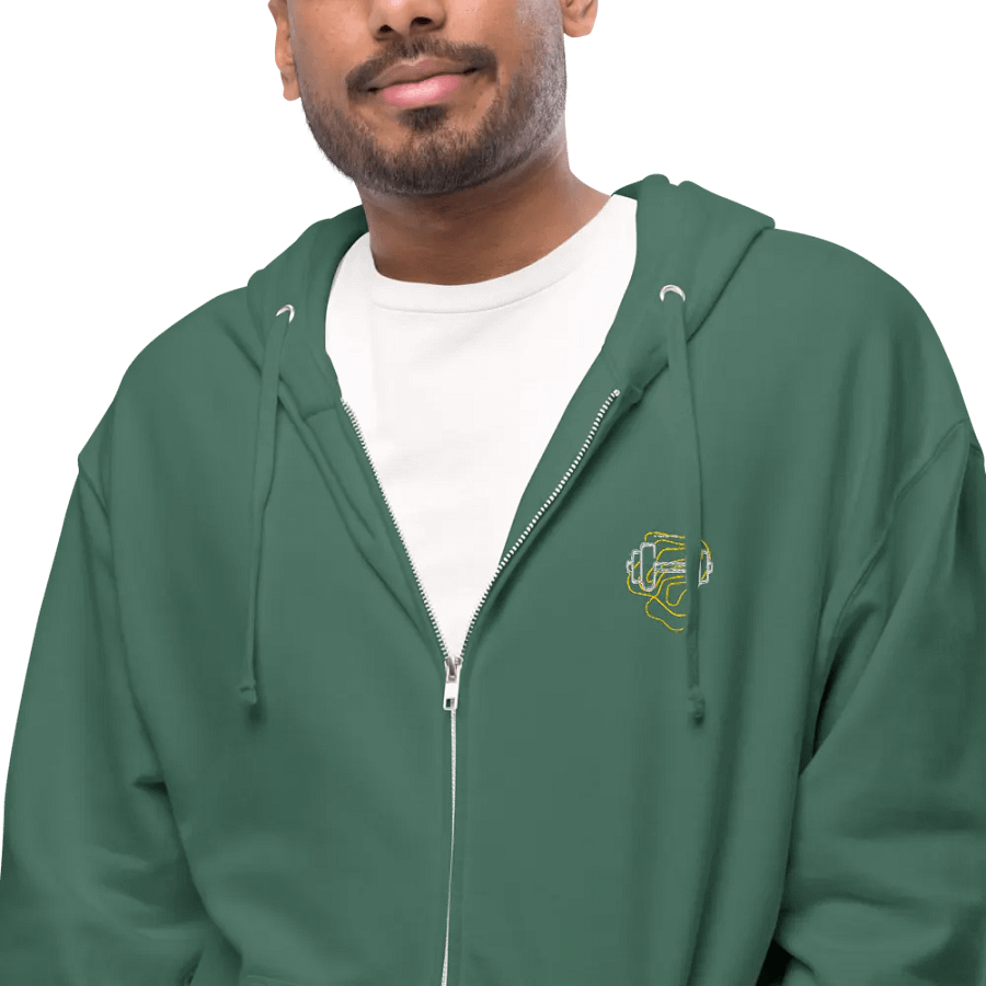 FitFusion Zip-Up Cotton Unisex Hoodie product image (49)