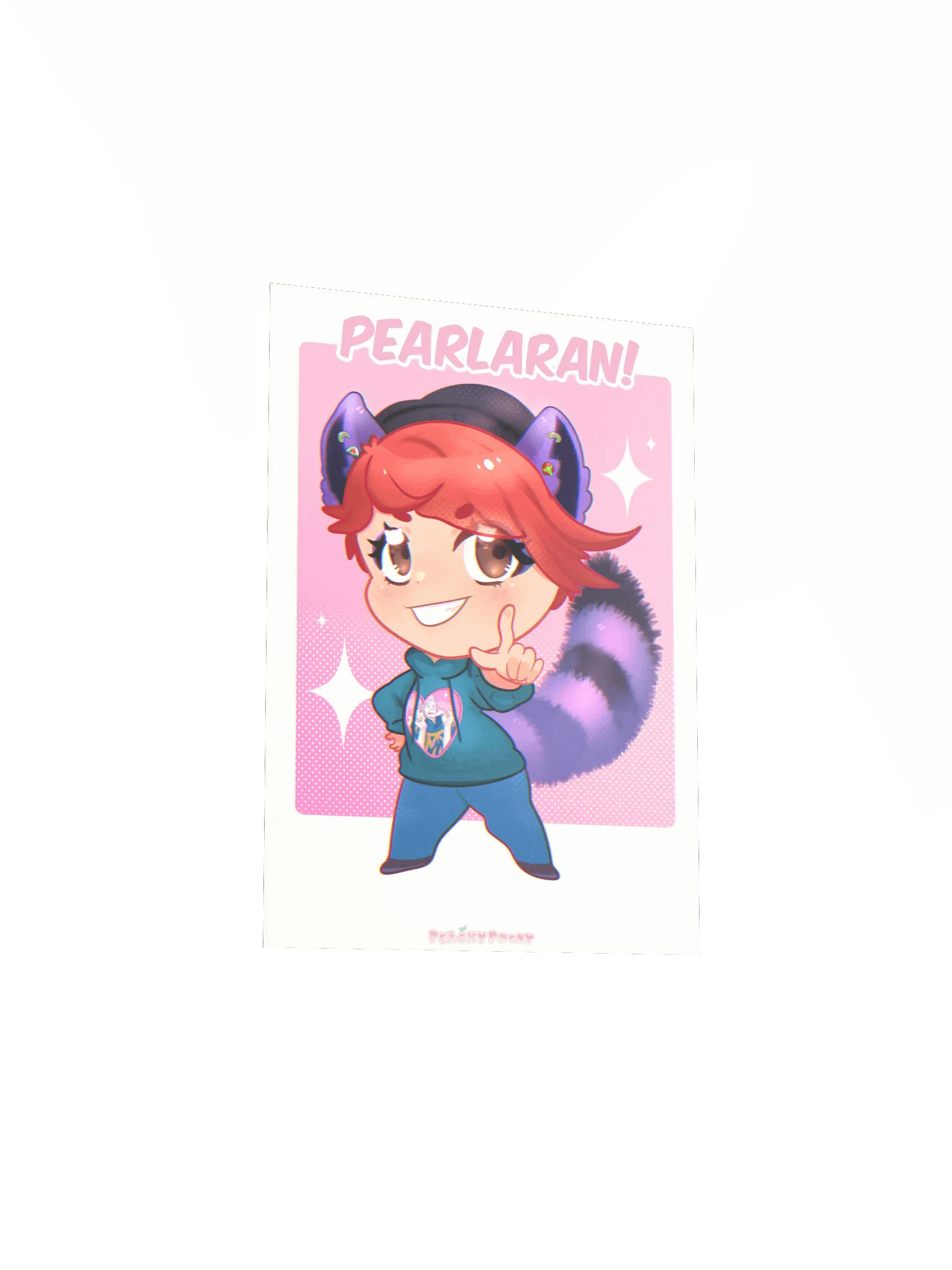 Racoon Pearl Poster product image (3)
