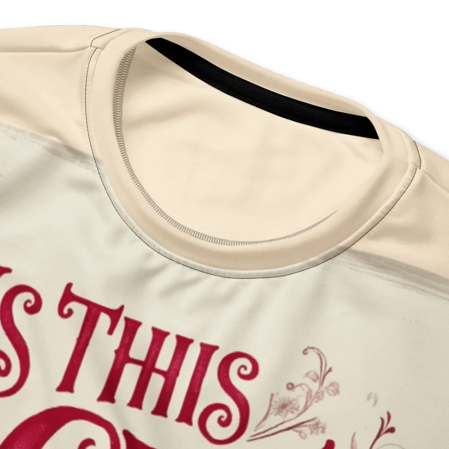 Ornate Text All-Over Print Sweatshirt product image (4)