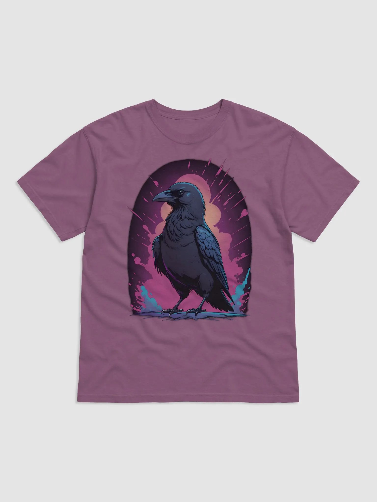 NeonRaven Synthwave T-Shirt product image (2)