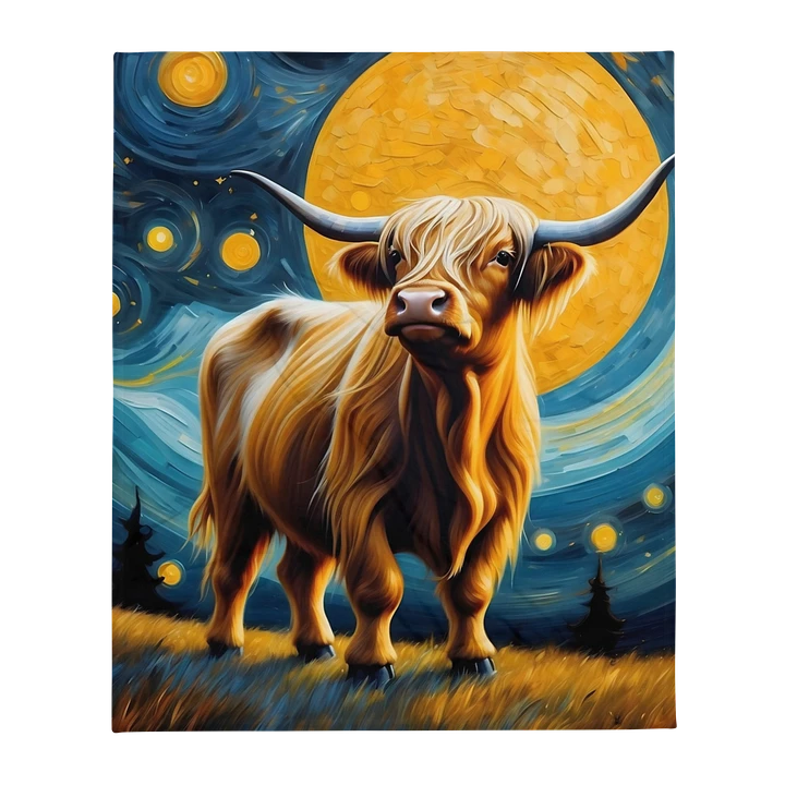 Highland Cow Blanket : Dream Fantasy product image (1)