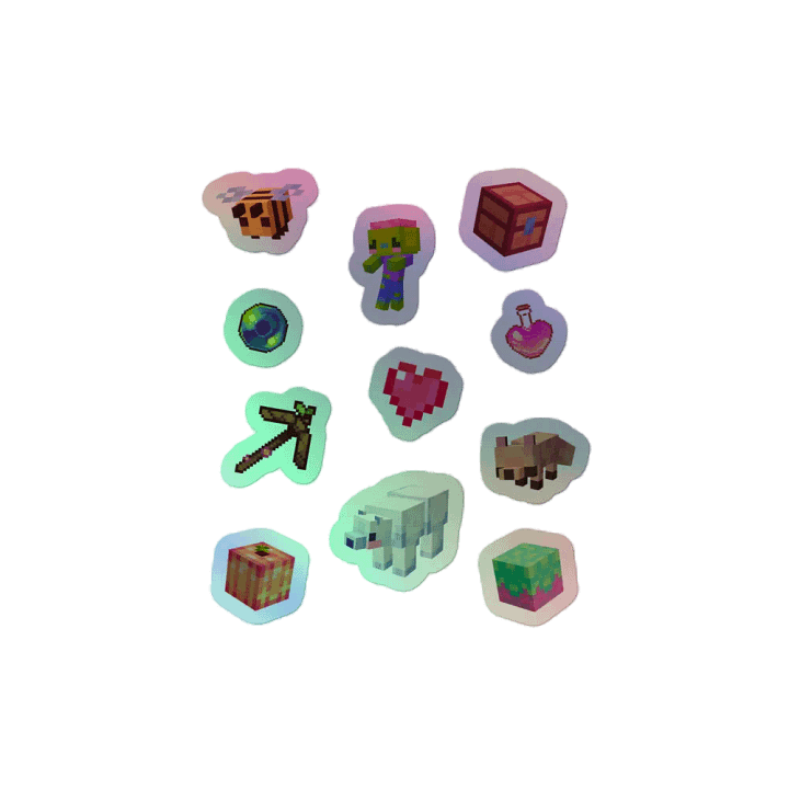 Holo Game On Pixel Sticker Pack product image (1)
