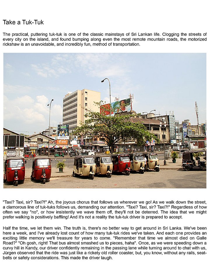 Sir Lanka TRAVEL GUIDE eBook product image (2)