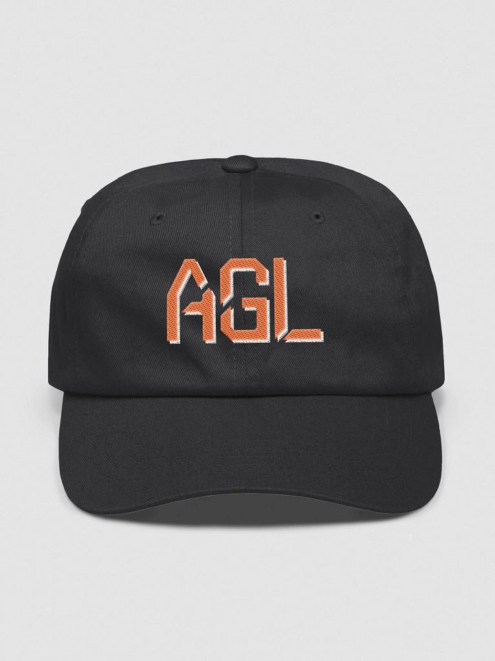 AGL Dad Hat - Orange Text product image (1)