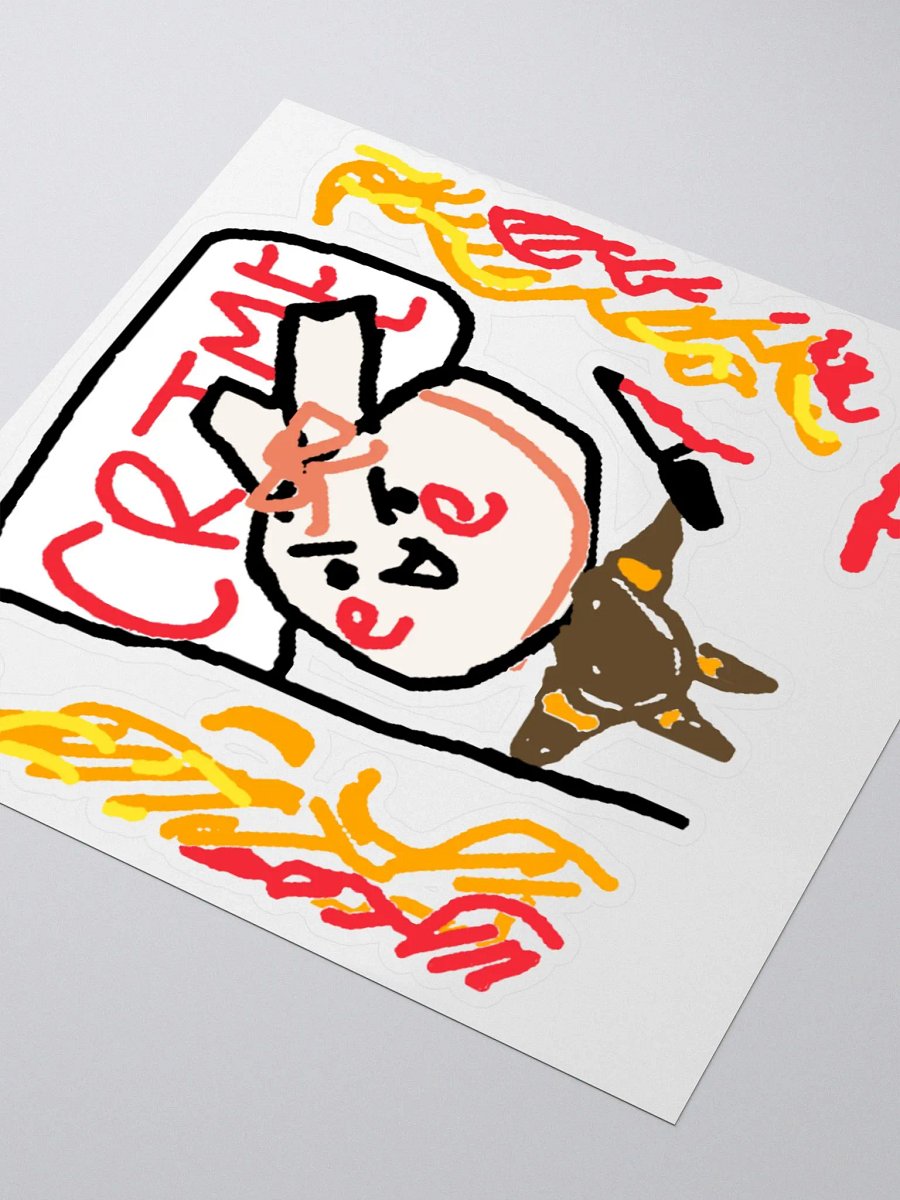 Pu Crime Flag Sticker product image (8)