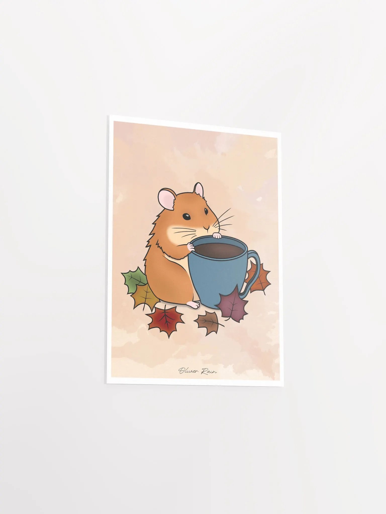 Coffee Hamster Art Print 5" x 7" product image (3)