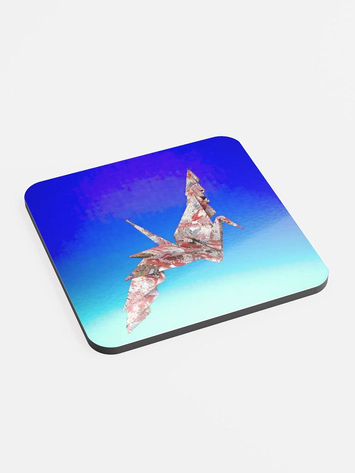 Elegant Origami Crane Coaster product image (2)
